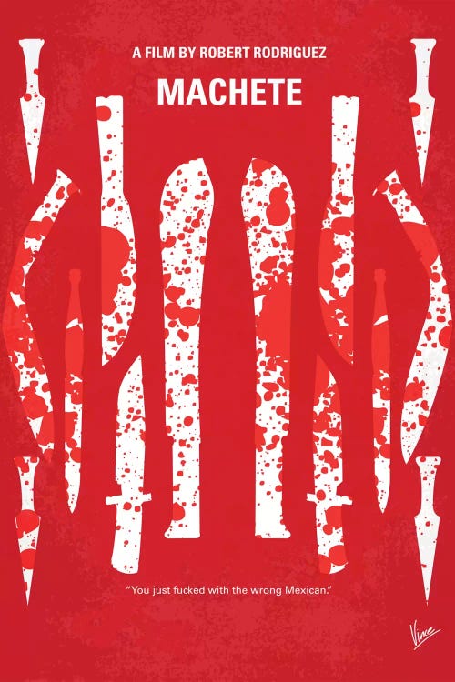 Machete Minimal Movie Poster