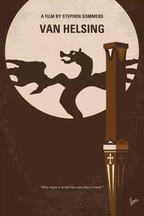 Van Helsing Minimal Movie Poster