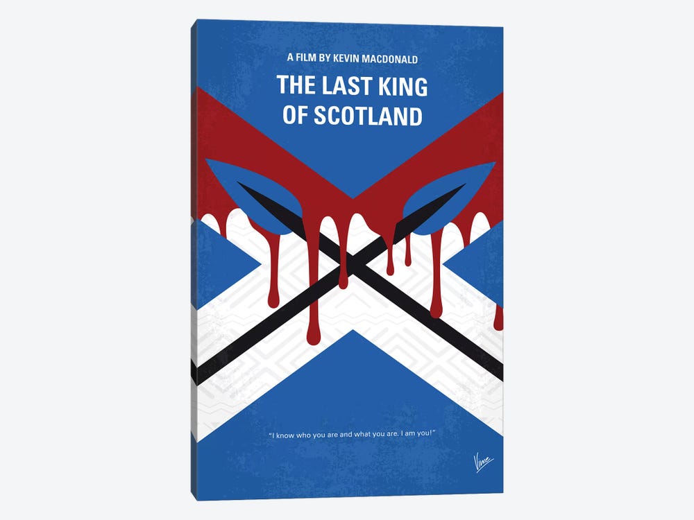 The Last King Of Scotland Minimal Movie Poster by Chungkong 1-piece Art Print