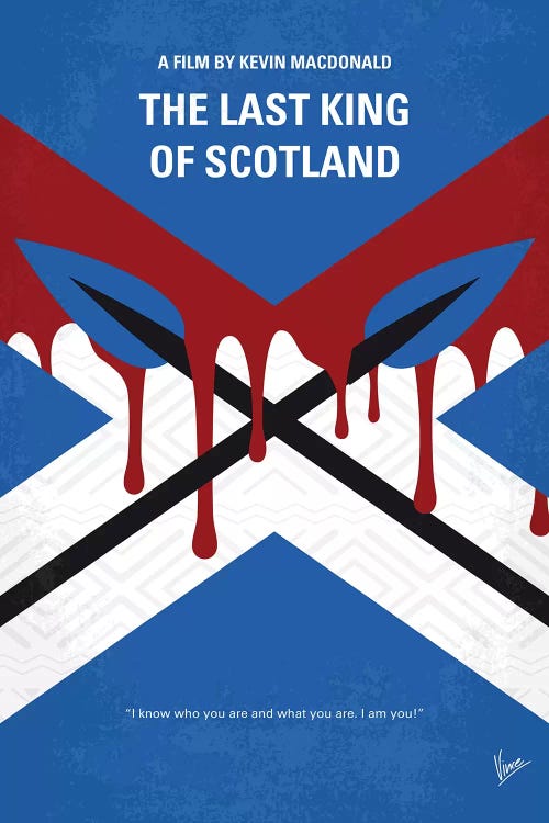 The Last King Of Scotland Minimal Movie Poster