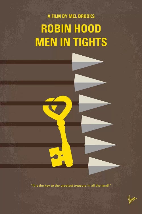 Robin Hood – Men In Tights Minimal Movie Poster