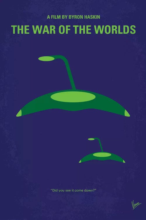 War Of The Worlds Minimal Movie Poster