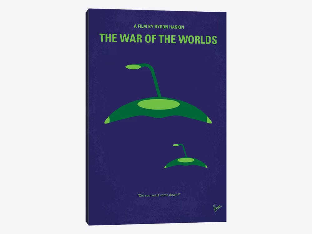 War Of The Worlds Minimal Movie Poster by Chungkong 1-piece Art Print