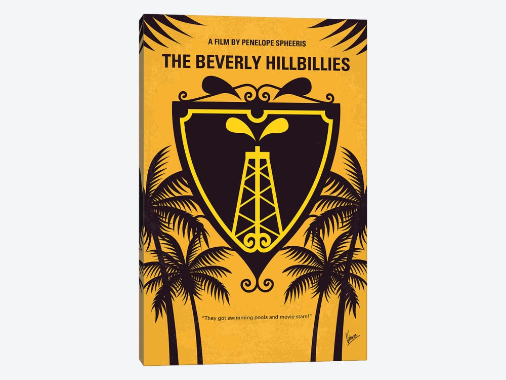 The Beverly Hillbillies Minimal Movie Poster by Chungkong 1-piece Art Print