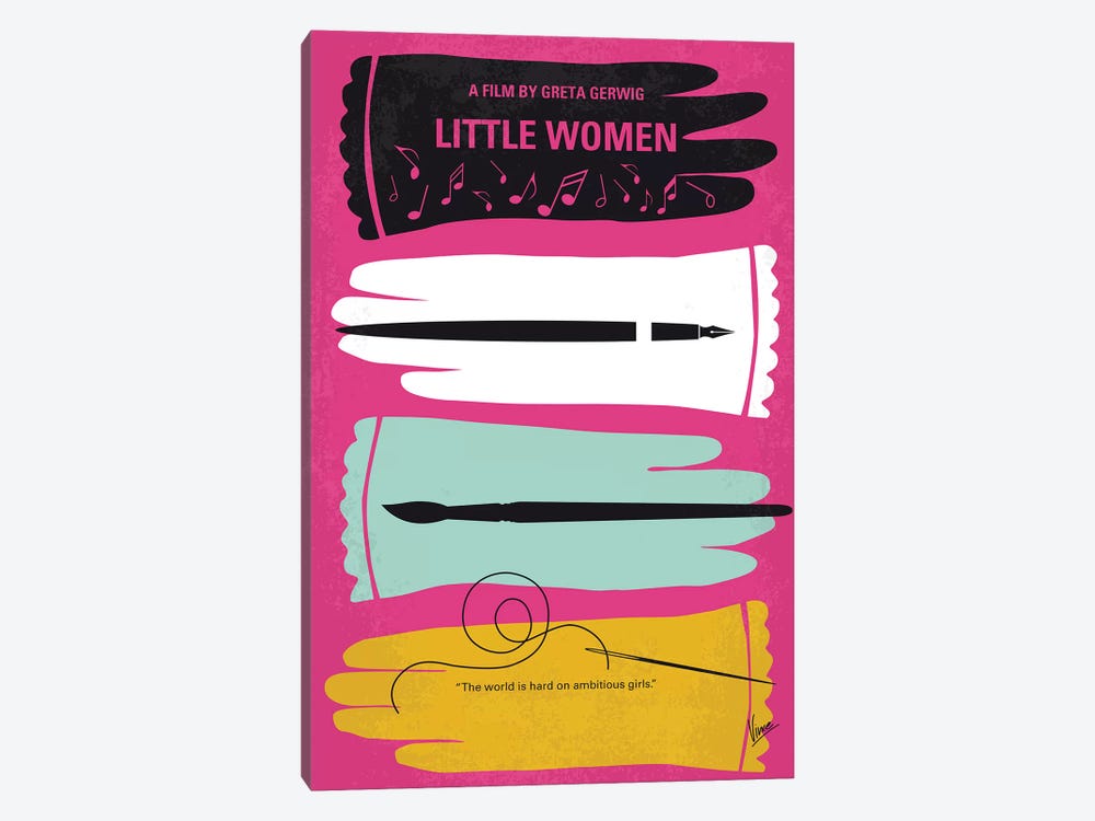 Little Women Minimal Movie Poster by Chungkong 1-piece Art Print