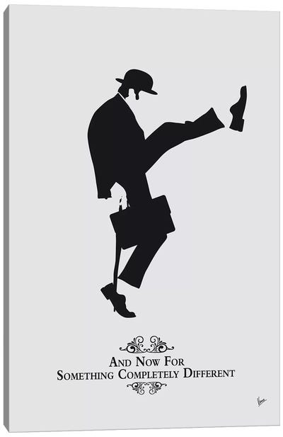 My Silly Walk Poster I Canvas Art Print - Chungkong - Minimalist Movie Posters