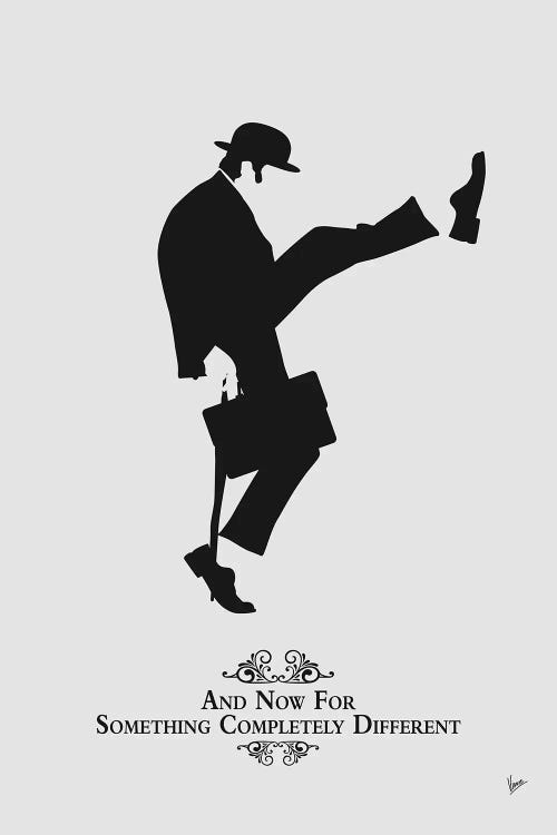 My Silly Walk Poster I