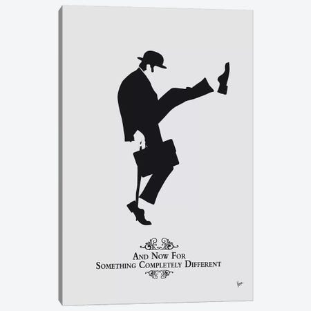 My Silly Walk Poster I Canvas Print #CKG1345} by Chungkong Canvas Artwork