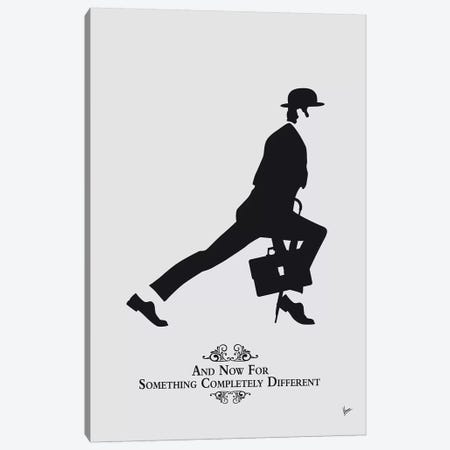 My Silly Walk Poster III Canvas Print #CKG1347} by Chungkong Canvas Artwork