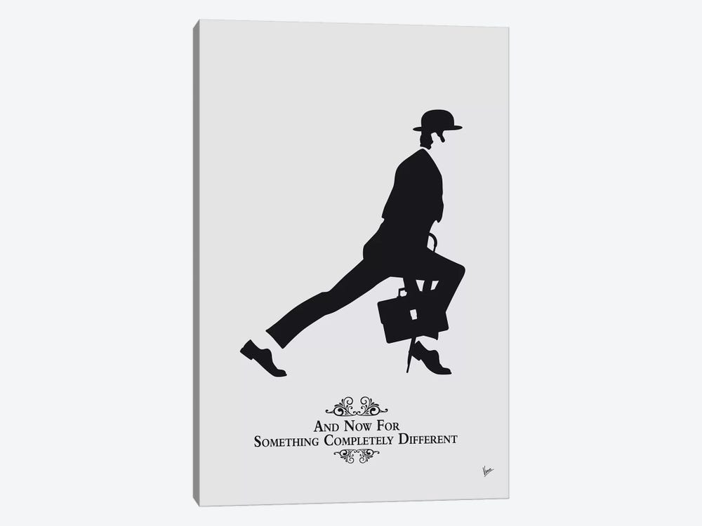 My Silly Walk Poster III by Chungkong 1-piece Canvas Art