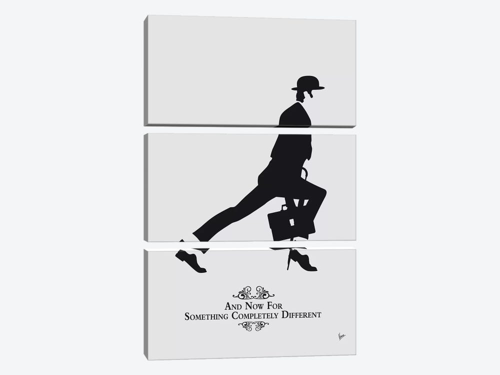 My Silly Walk Poster III by Chungkong 3-piece Canvas Art