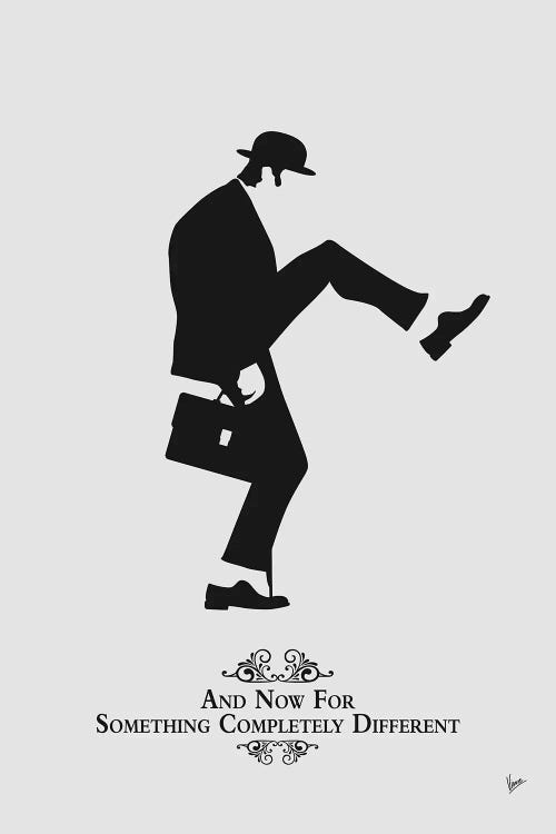 My Silly Walk Poster IV