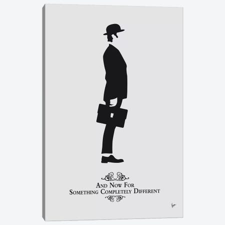 My Silly Walk Poster VI Canvas Print #CKG1350} by Chungkong Canvas Wall Art