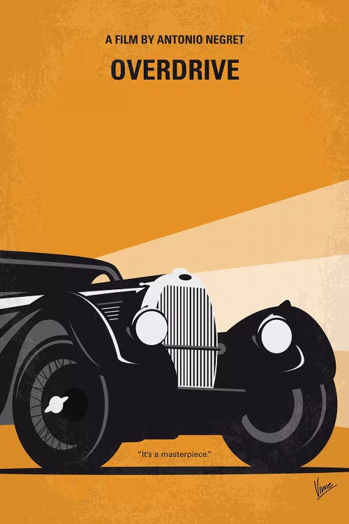 My Overdrive Minimal Movie Poster