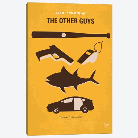 My The Other Guys Minimal Movie Poster Canvas Print #CKG1362} by Chungkong Canvas Print