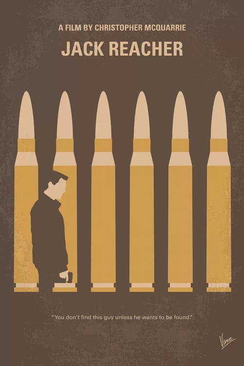 Jack Reacher Minimal Movie Poster