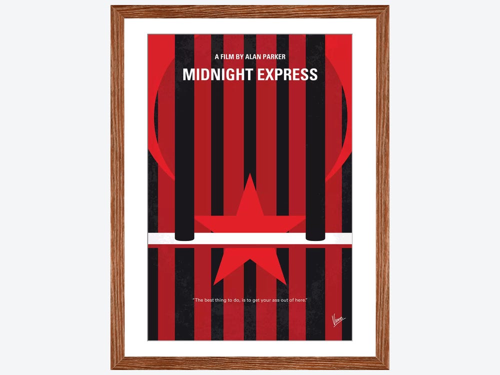midnight express movie poster