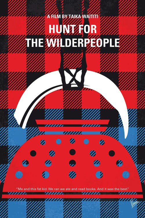 My Hunt For The Wilderpeople Minimal Movie Poster