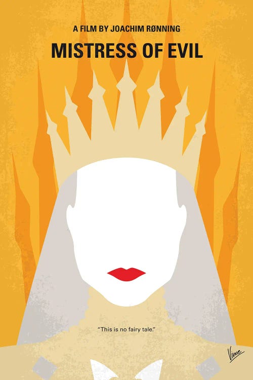 My Maleficent 2 Minimal Movie Poster