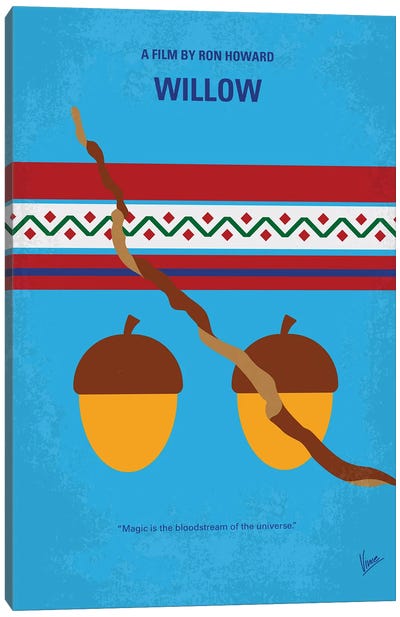 My Willow Minimal Movie Poster Canvas Art Print - Chungkong's Action & Adventure Movie Posters