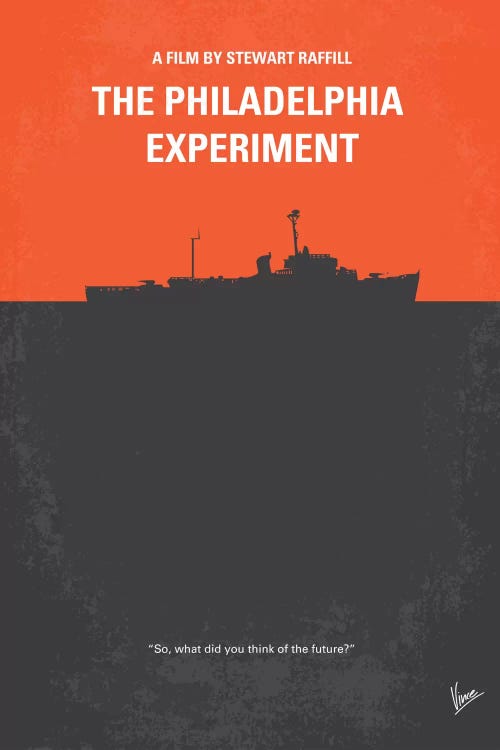 The Philadelphia Experiment Minimal Movie Poster