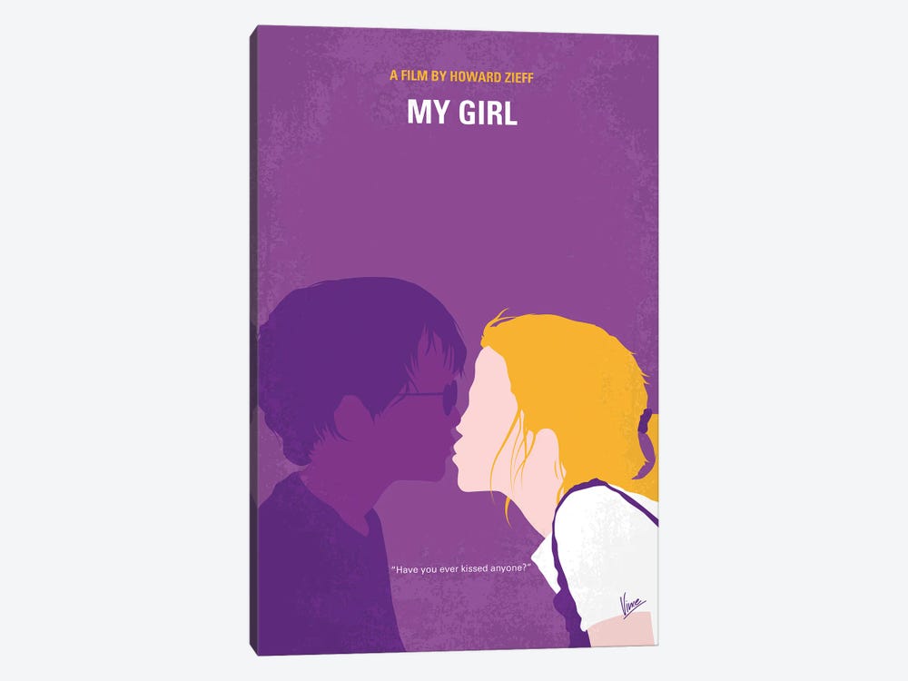 My My Girl Minimal Movie Poster by Chungkong 1-piece Art Print
