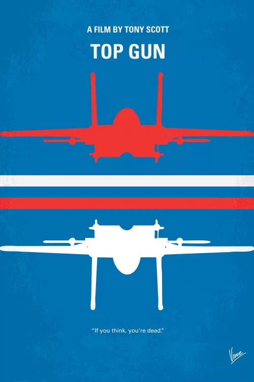 Top Gun Minimal Movie Poster