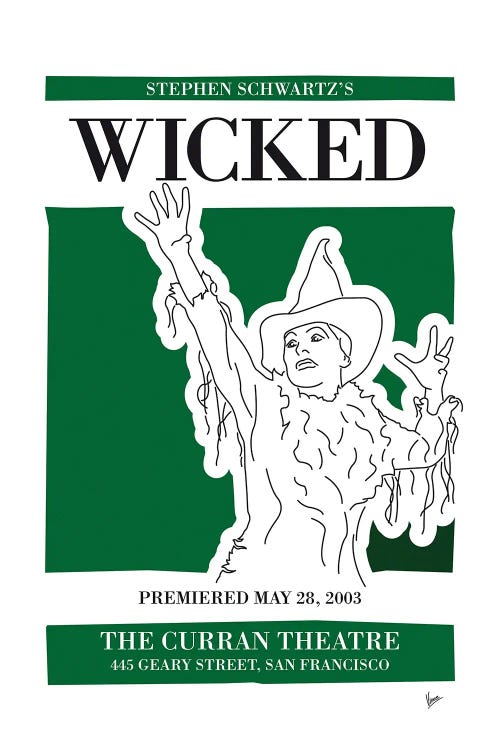 My Wicked Musical Poster