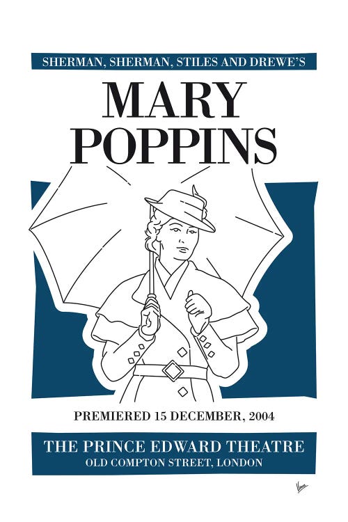 My Mary Poppins Musical Poster