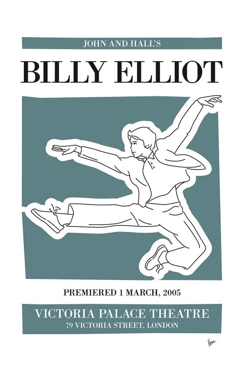 My Billy Elliot Musical Poster