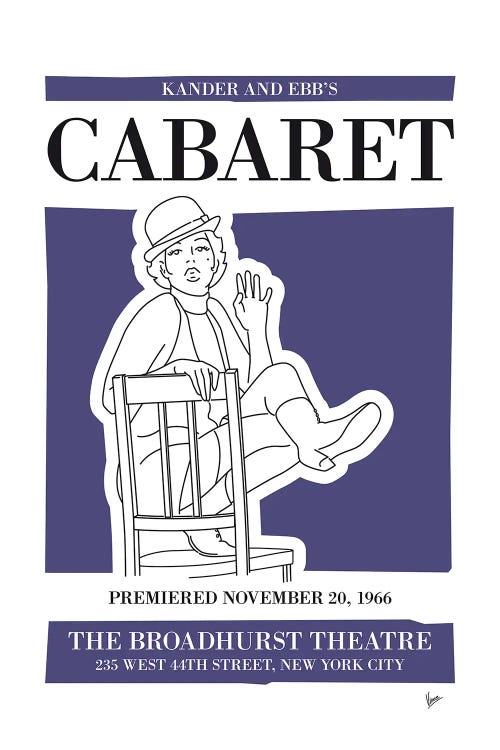 My Cabaret Musical Poster