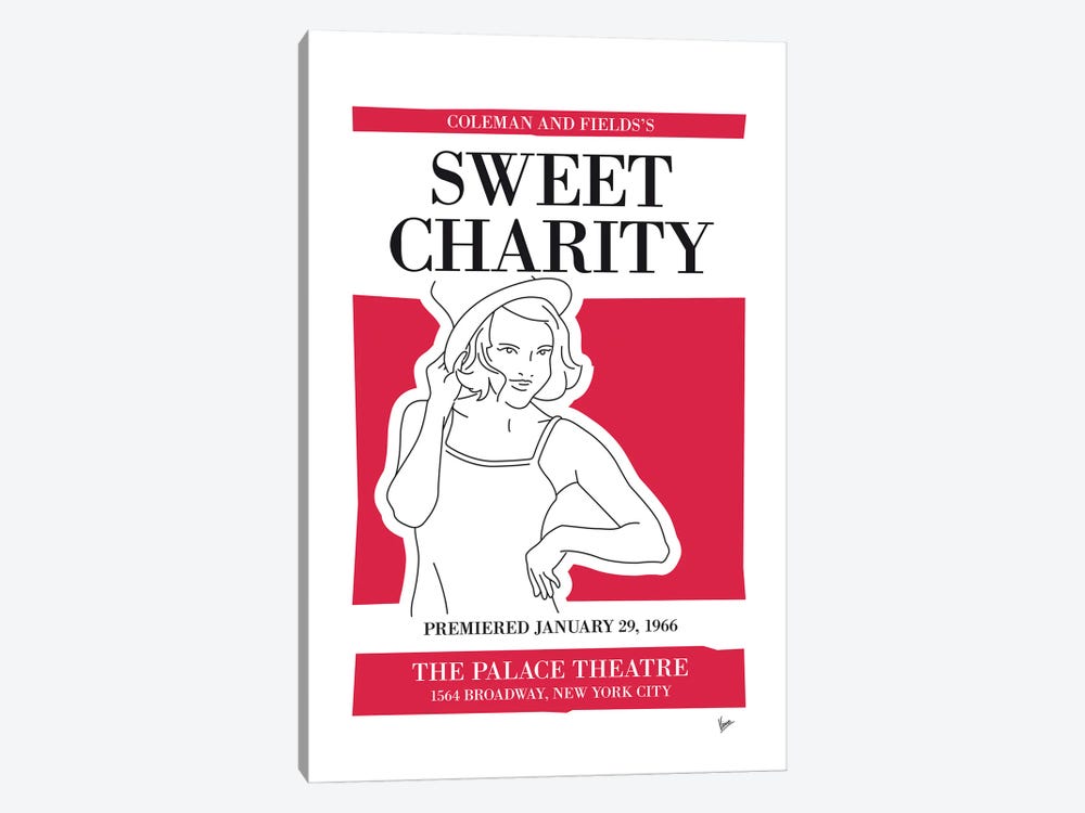 My Sweet Charity Musical Poster by Chungkong 1-piece Art Print