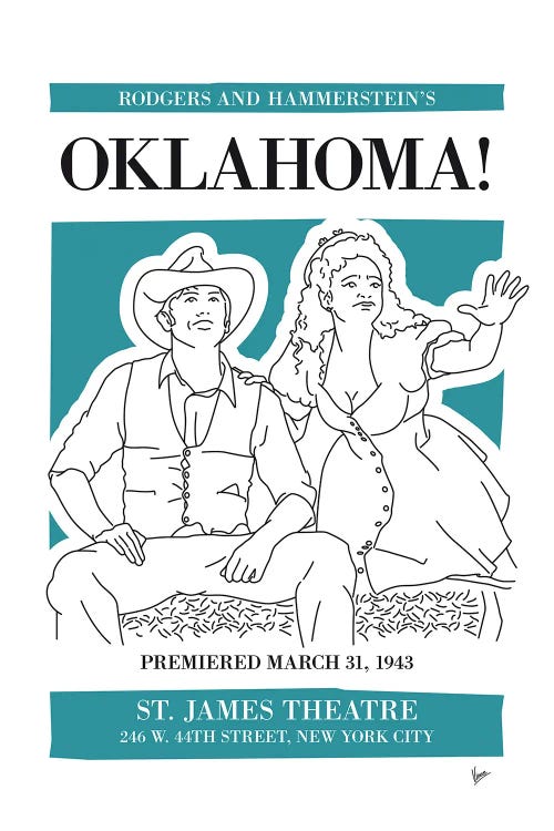 My Oklahoma Musical Poster