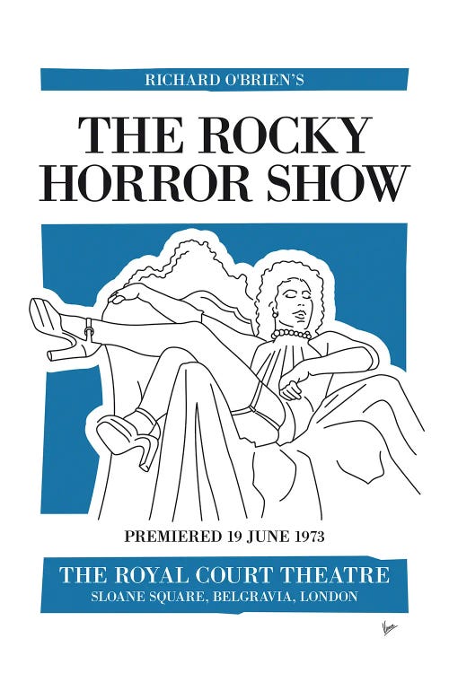 My The Rocky Horror Show Musical Poster