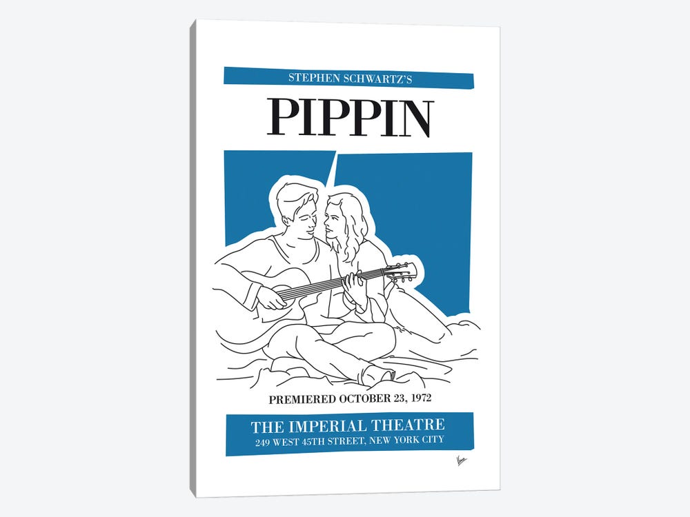 My Pippin Musical Poster by Chungkong 1-piece Canvas Print