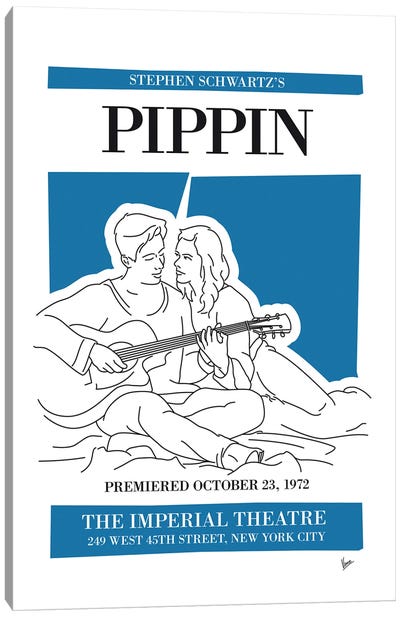 My Pippin Musical Poster Canvas Art Print - Broadway & Musicals