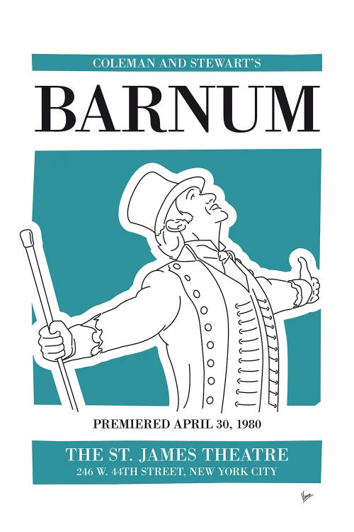 My Barnum Musical Poster