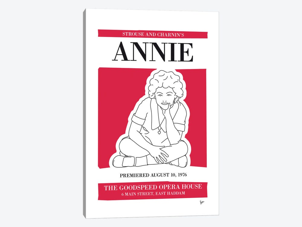 My Annie Musical Poster by Chungkong 1-piece Canvas Art