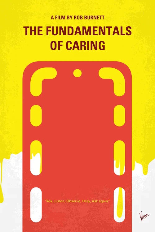 The Fundamentals Of Caring Minimal Movie Poster