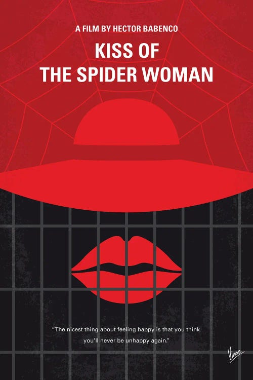 Kiss Of The Spider Woman Minimal Movie Poster