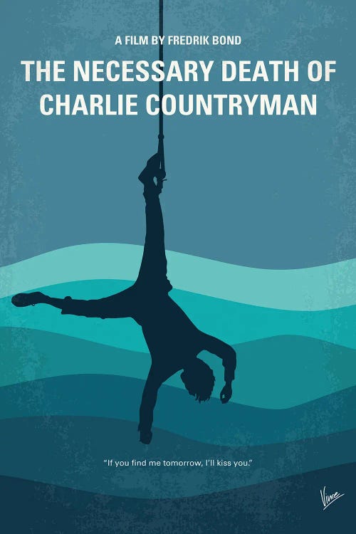 My The Necessary Death Of Charlie Countryman Minimal Movie Poster