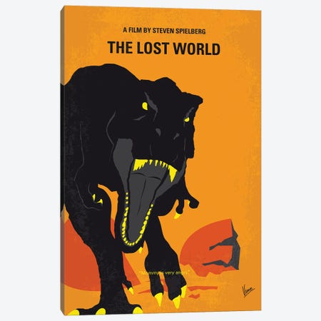 My The Lost World Minimal Movie Poster Canvas Print #CKG1499} by Chungkong Canvas Print
