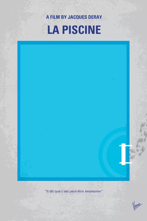 La Piscine Minimal Movie Poster