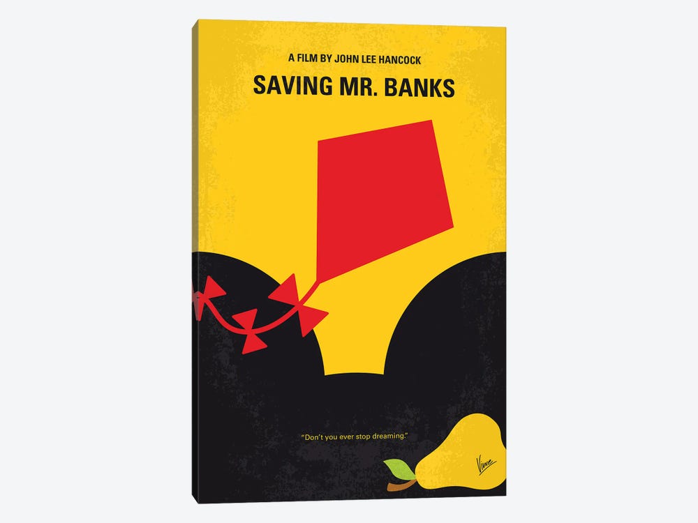 Saving Mr Banks Poster by Chungkong 1-piece Canvas Wall Art