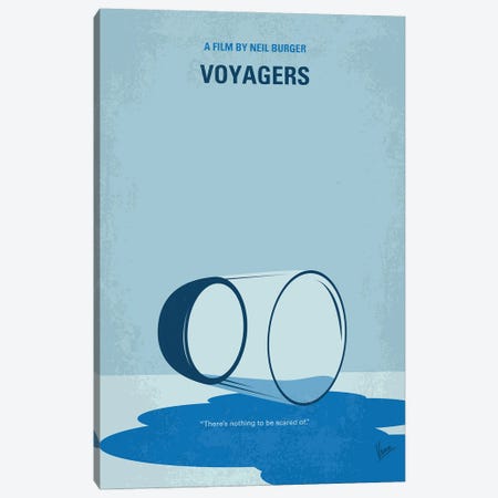 Voyagers Poster Canvas Print #CKG1506} by Chungkong Canvas Wall Art
