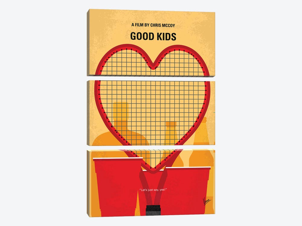 Good Kids Poster by Chungkong 3-piece Canvas Art Print