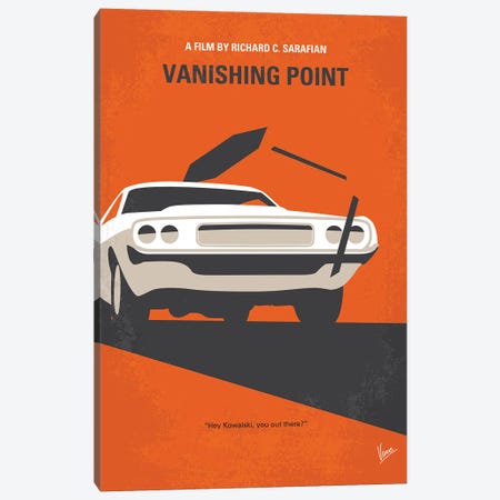 Vanishing Point Poster Canvas Print #CKG1509} by Chungkong Canvas Print