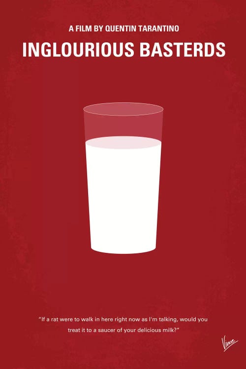 Inglourious Basterds Minimal Movie Poster