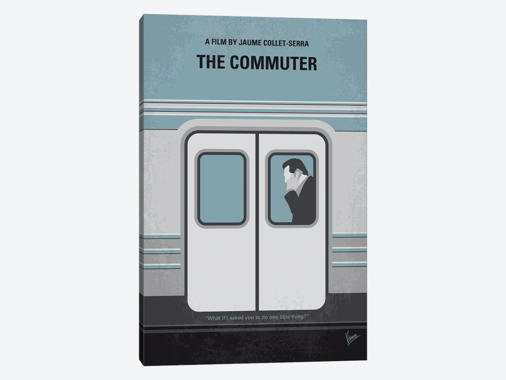 The Commuter Poster by Chungkong 1-piece Canvas Art