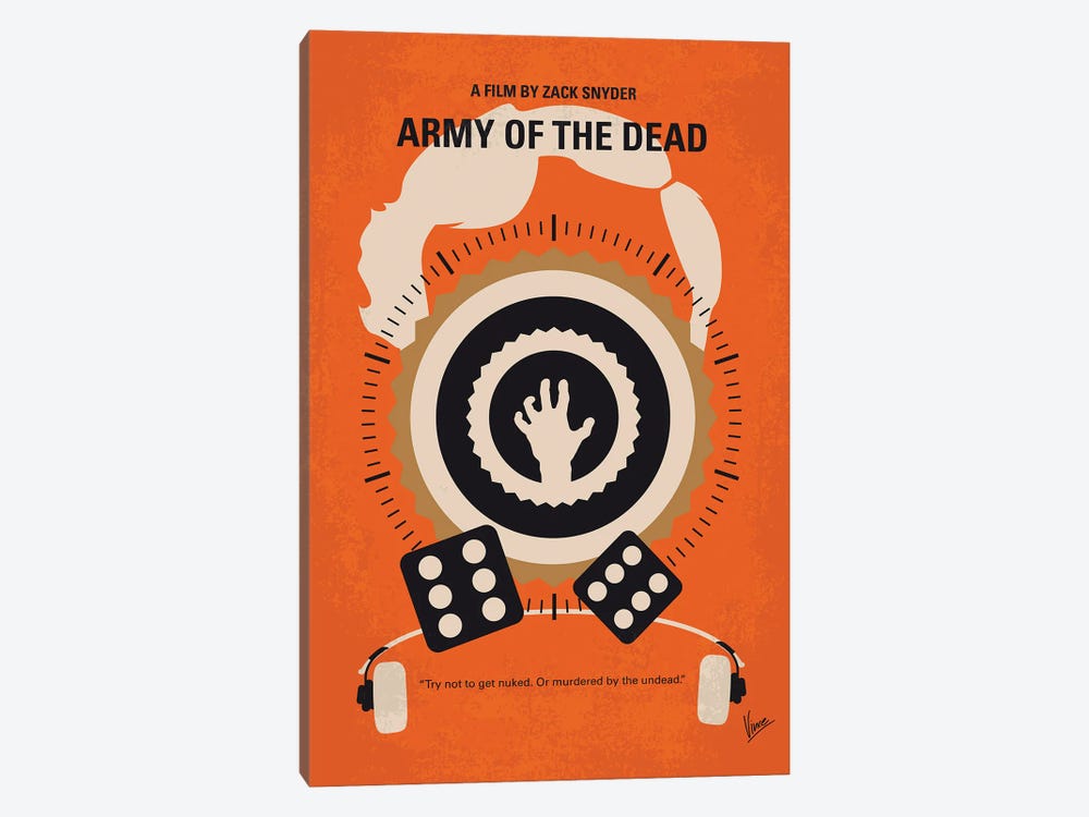 Army Of The Dead Poster by Chungkong 1-piece Canvas Art